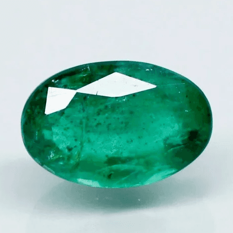 Natural Emerald |78H00|Govt. Lab Certified | Oval Mixed Cut | Green 9914D40108