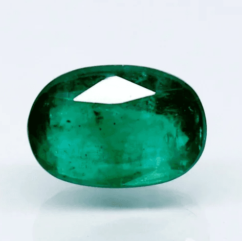Natural Emerald |70H00| Govt. Lab Certified | Oval Mixed Cut | Green 9948D40278