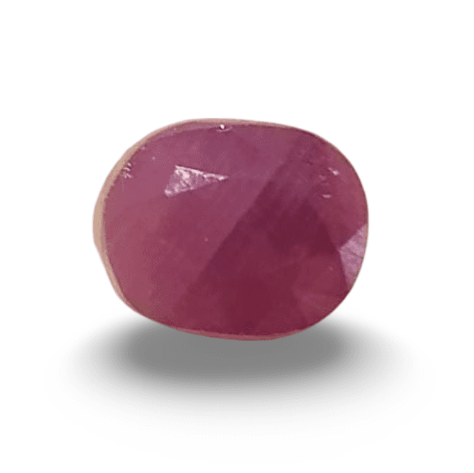 Natural Ruby |5H50| Oval Cut | IGC Certified No.: IGCDKBAJ41398