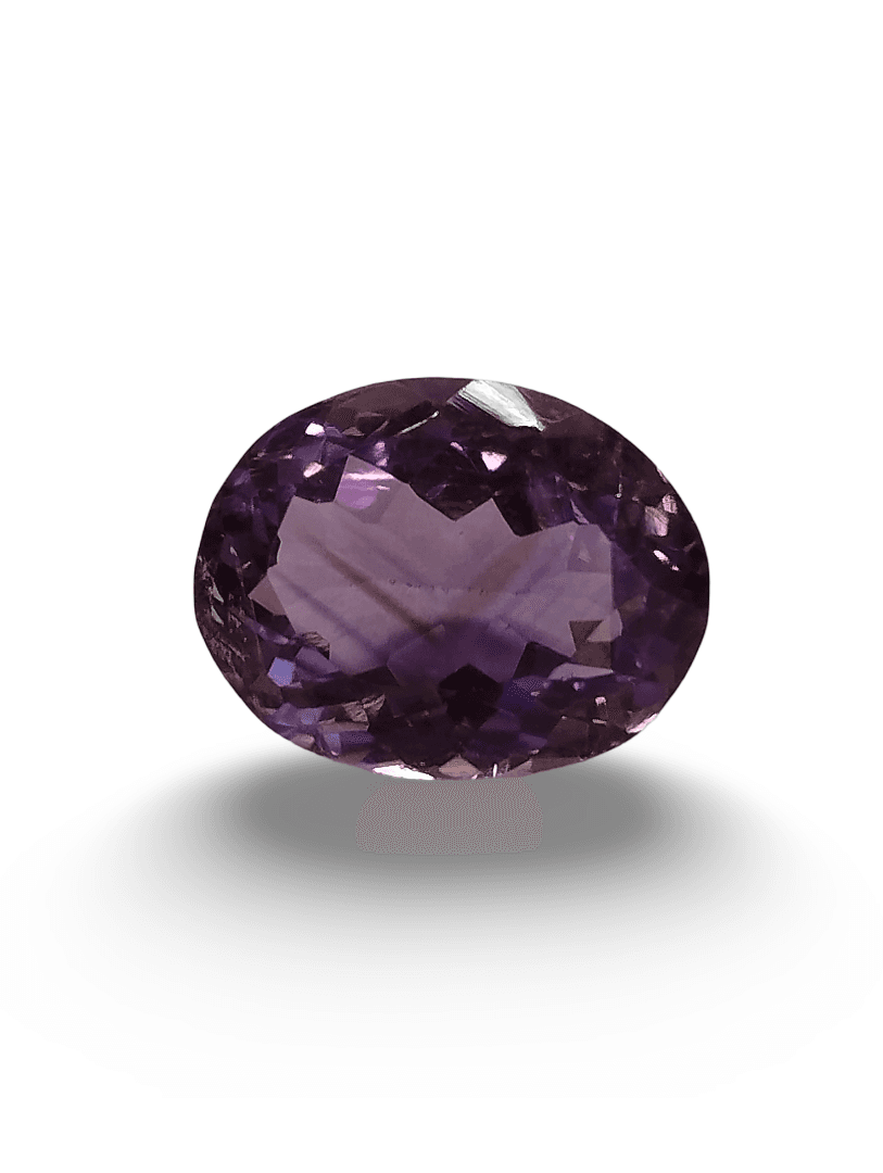 Natural Amethyst |1H20| Oval | Lab Certified No. IGCDKBAJ45595