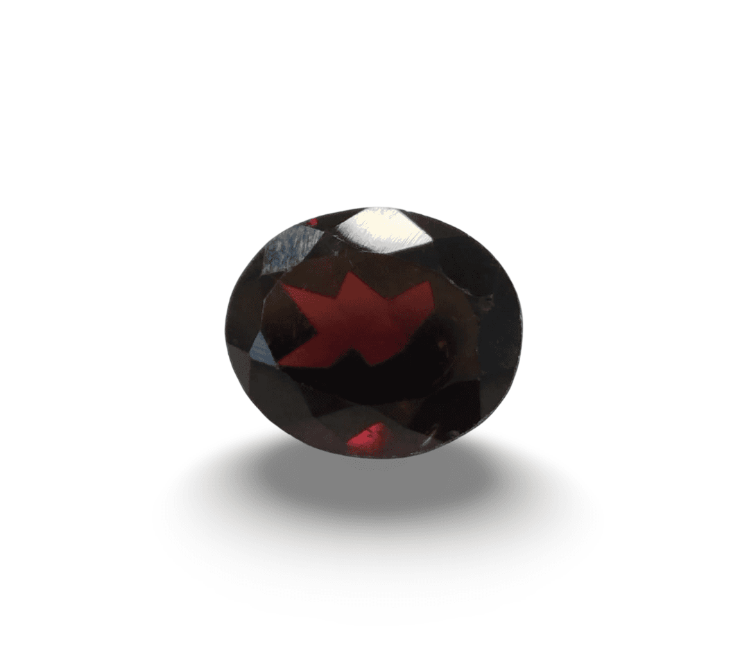 Natural Garnet Oval Mix SRT Certified No : SRGTL30635