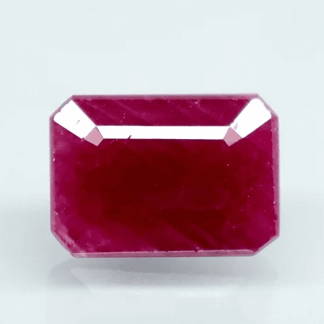 Natural Purplish Red Ruby |18H00| Certified Unheated | Octagon Mixed Cut Report No. 9581D38655