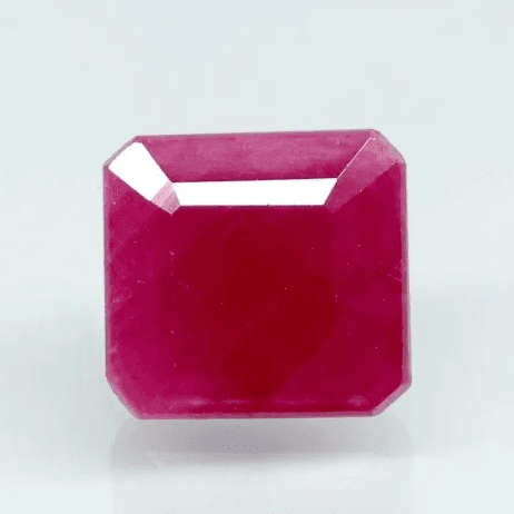 Natural Purplish Red Ruby | Certified Unheated | Octagon Mixed Cut Report No. 9581D38670