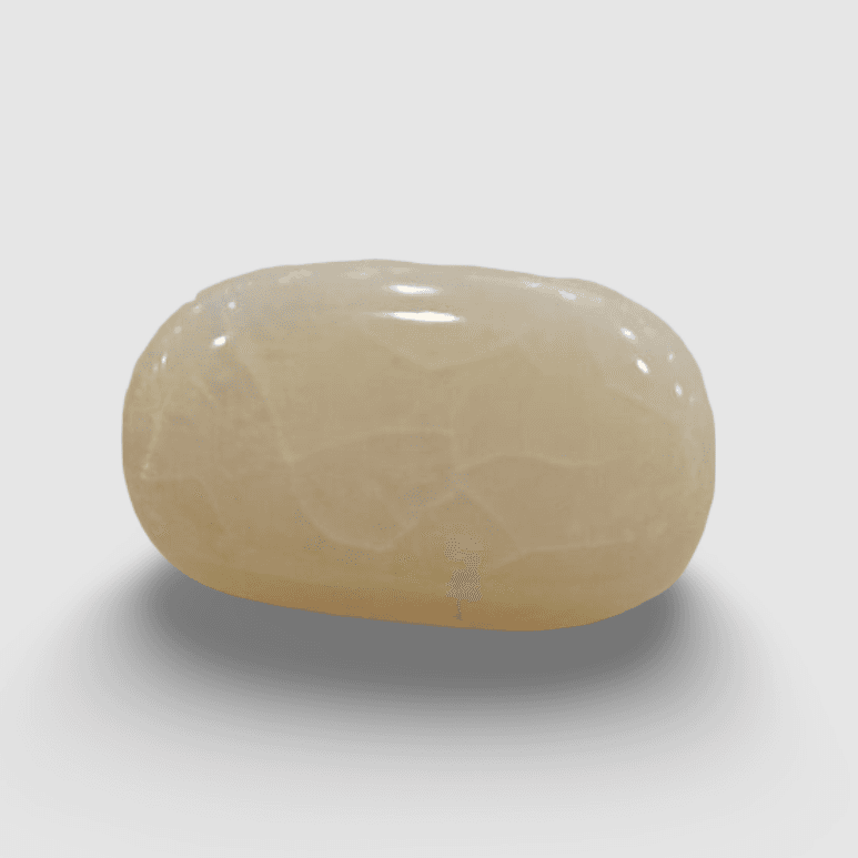 Natural White Opal|22H00| 11.44 Ratti | Oval Cabochone | Certified No. IGCDKBAJ42940