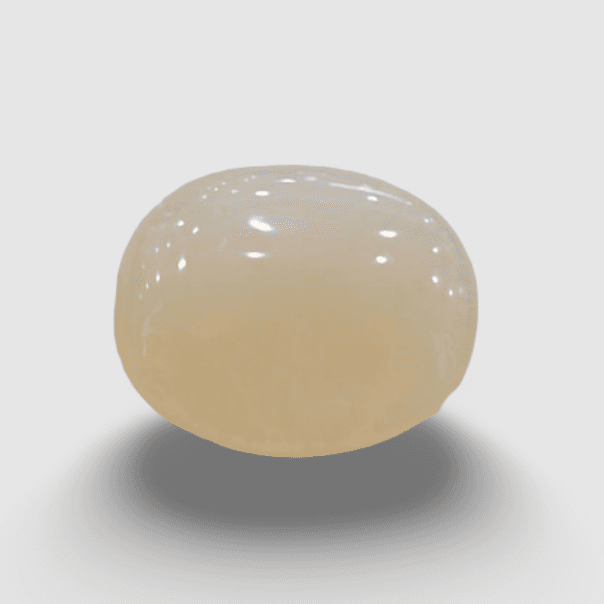 Natural White Opal|5H00| 4.50 Ratti | Oval Cabochone | Certified No. IGCDKBAJ42943