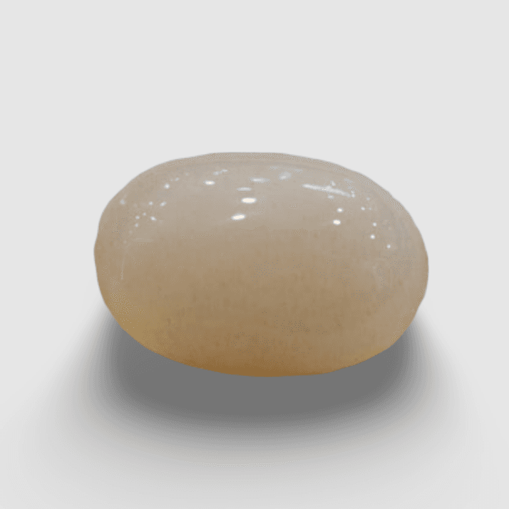 Natural White Opal|6H00| 5.33 Ratti | Oval Cabochone | Certified No. IGCDKBAJ43005