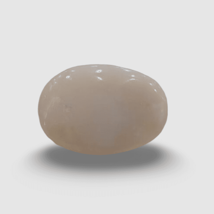 Natural White Opal|5H00| 5.50 Ratti | Oval Cabochone | Certified No. IGCDKBAJ42996