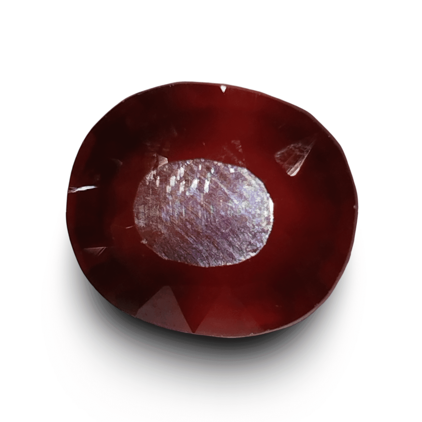 Natural Hessonite Garnet | Oval Mixed Cut | Brownish Orange Gemstone Certificate No.: IGCDKBAJ42737