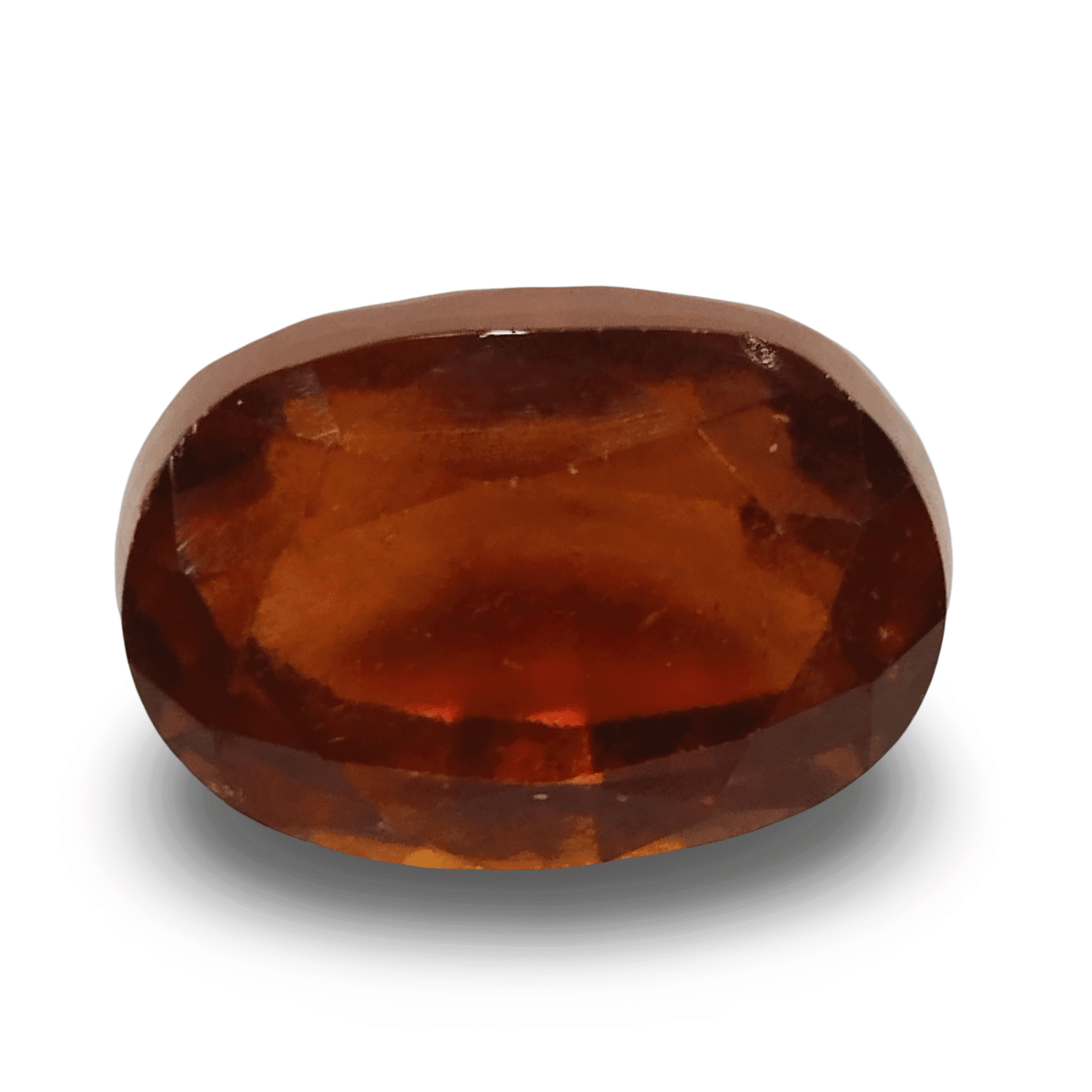Natural Hessonite Garnet | Brownish Orange | Oval Mix Certificate No.: IGCDKBAJ42722