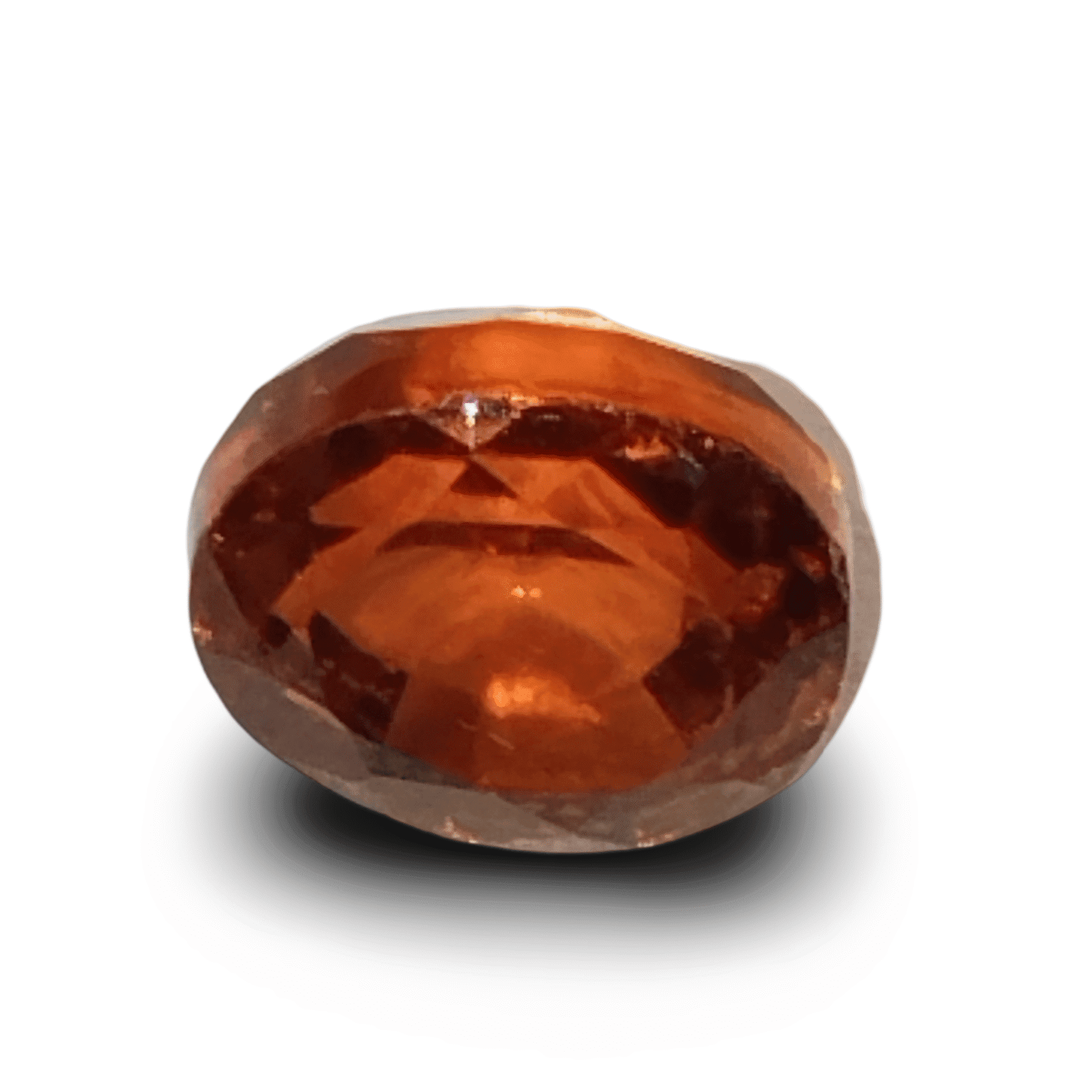 Natural Hessonite (Gomed) | Oval Cut | IGC Certified Certificate No.: IGCDKBAJ44651