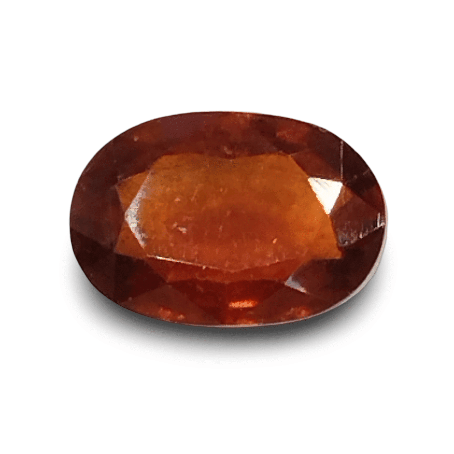 Natural Hessonite (Gomed) | Oval Mix Cut | IGC Certified Certificate No.: IGCDKBAJ42760