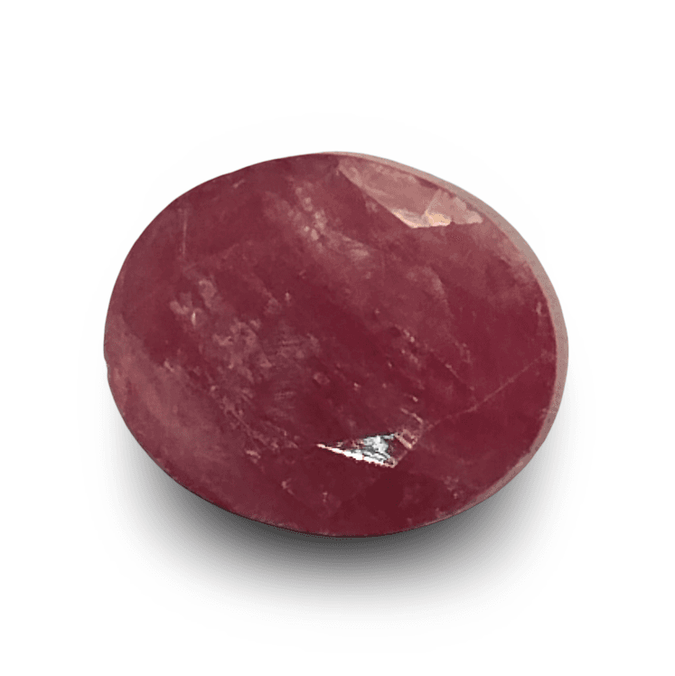 Natural Ruby |5H50| Oval Cut | IGC Certified no IGCDKBAJ44817