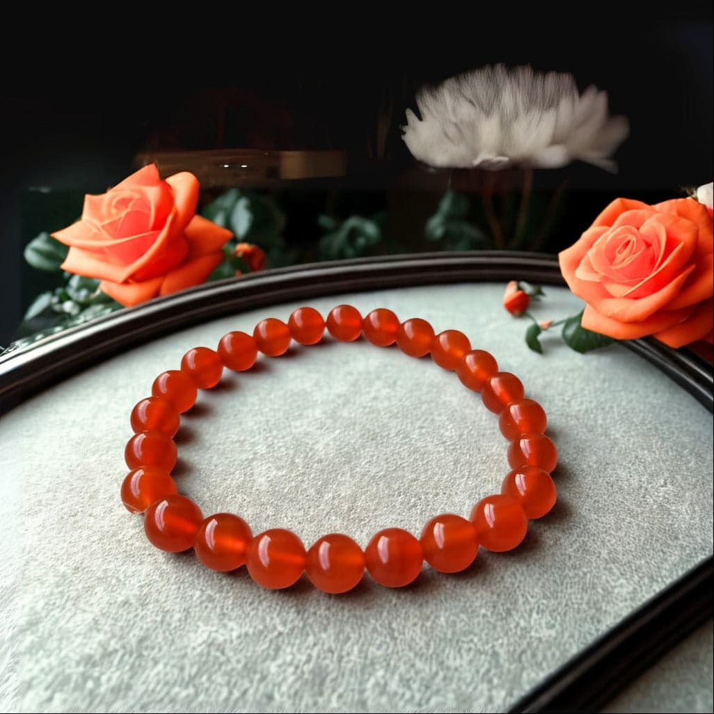 Red Premium Coralline Bracelet Positive Energy Bracelet For Men & Women