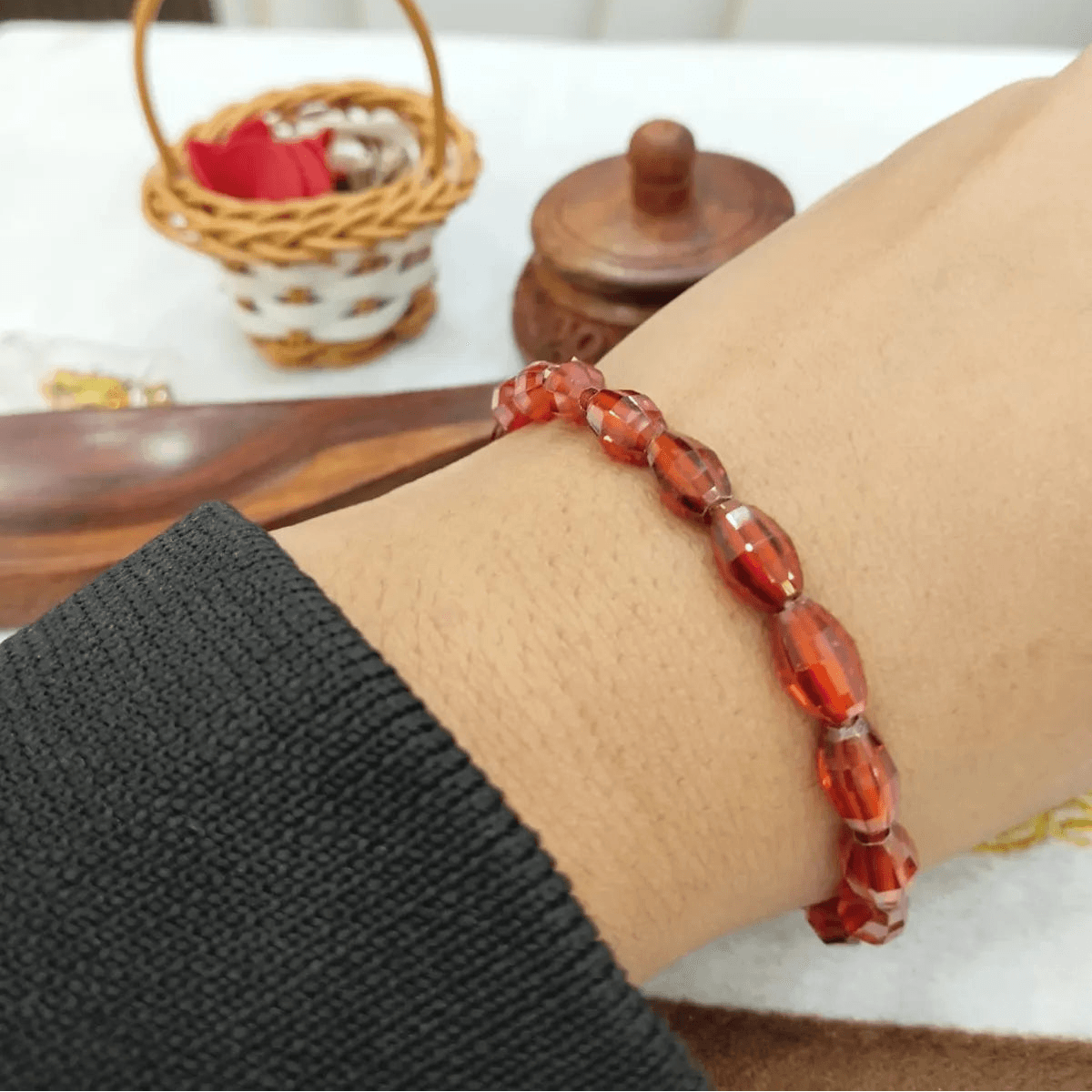 Red Premium Spiritual A Symbol Of Protection Bracelet For Men & Women