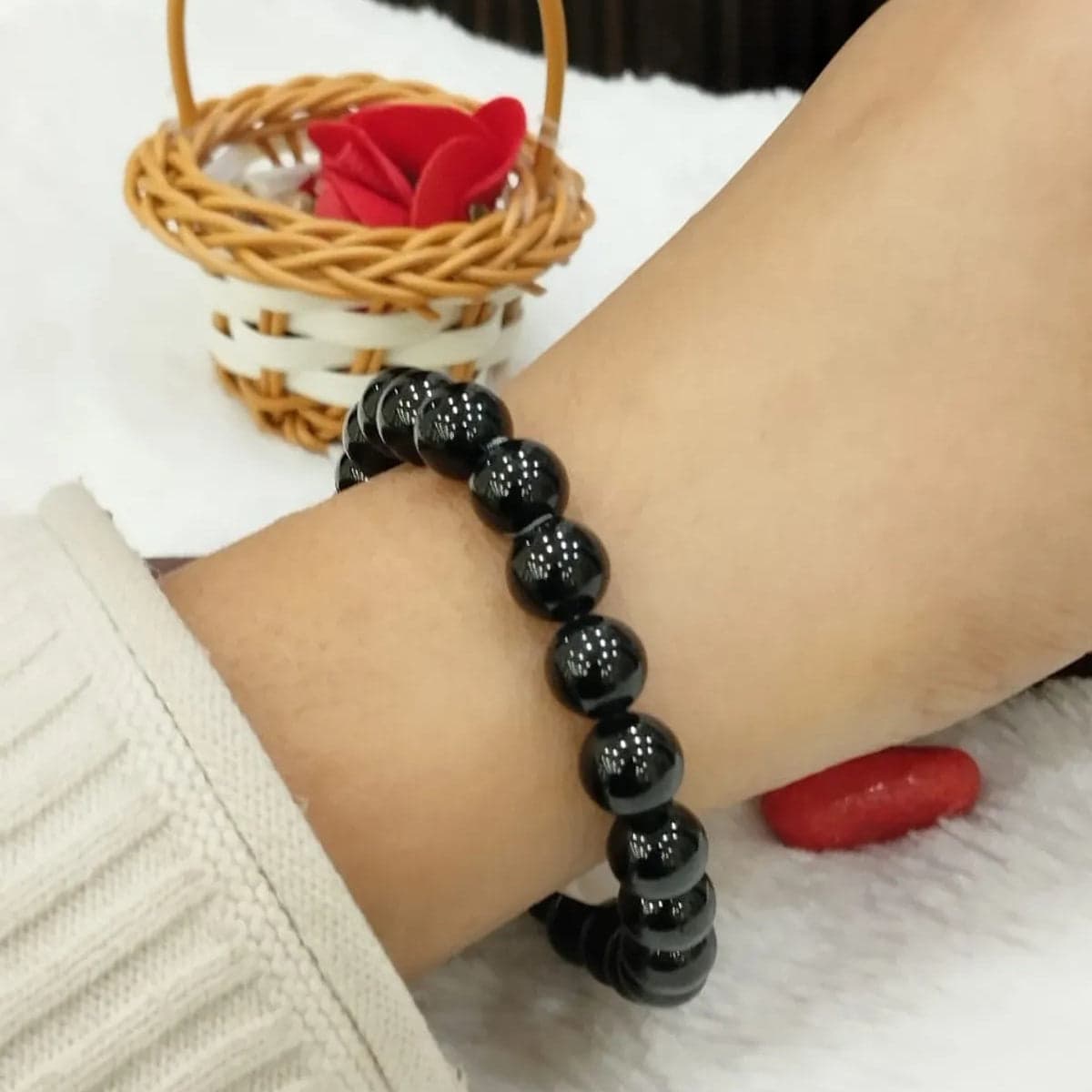 Black Premium Turmaline Replace Negative Energy Bracelet for Men & women