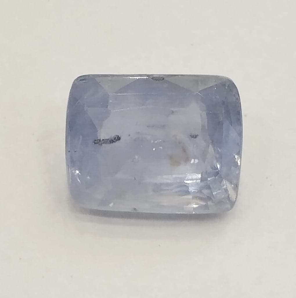 Natural Blue Sapphire | IGC Certified | Dual Color ( Blue) | Oval Mix Cut | Natural Inclusions | Rare Astrological Gem Certificate No.: IGCDKBAJ49670