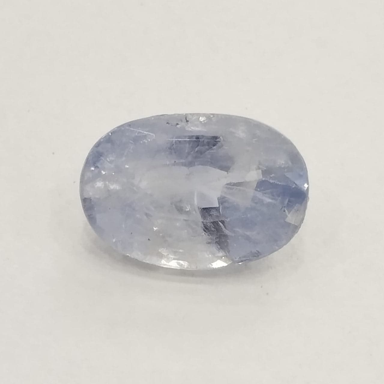 Natural Blue Sapphire | IGC Certified | Dual Color ( Blue) | Oval Mix Cut | Natural Inclusions | Rare Astrological Gem Certificate No.: IGCDKBAJ49672