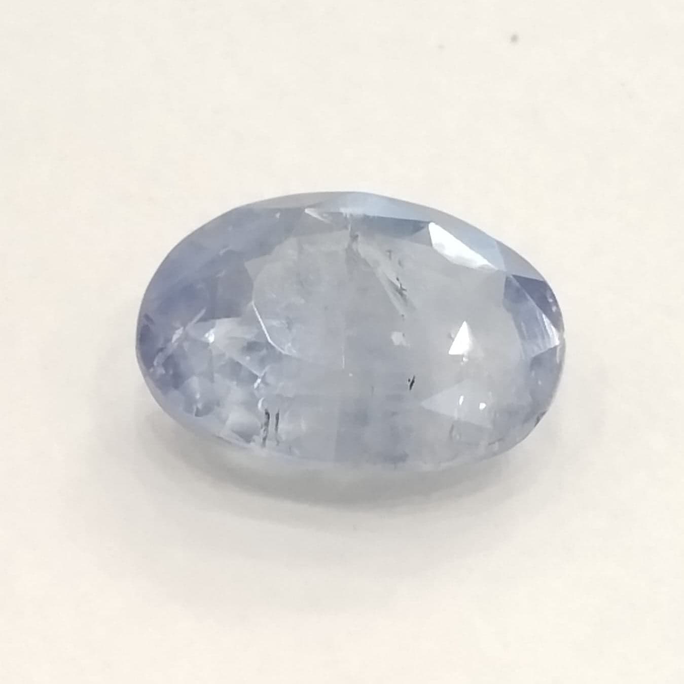 Natural Blue Sapphire | IGC Certified | Dual Color ( Blue) | Oval Mix Cut | Natural Inclusions | Rare Astrological Gem Certificate No.: IGCDKBAJ53530