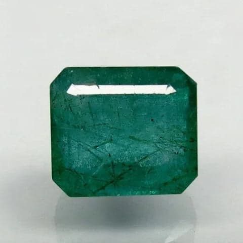 Natural Emerald | 28H00| Govt. Lab Certified | Octagon Step Cut | Green Report No.9498D38438