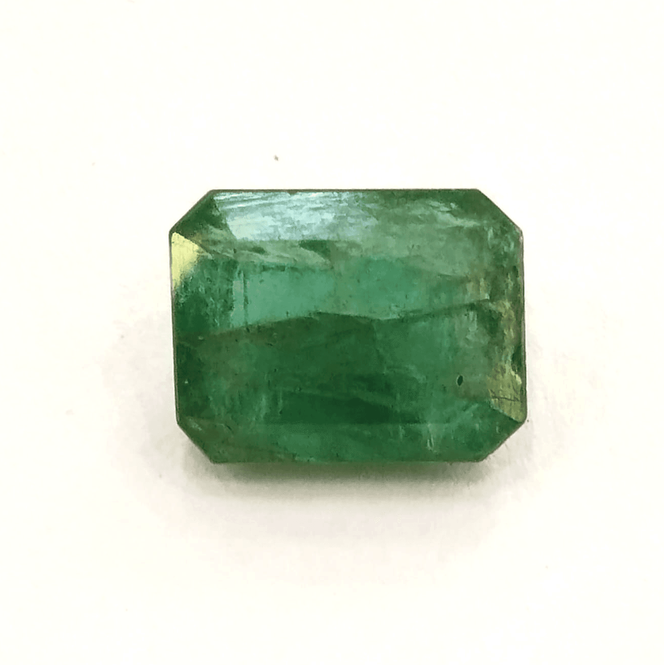 Natural Emerald |23H00| Rectangle Cut | Govt. Lab Certified No. SRGTL14523