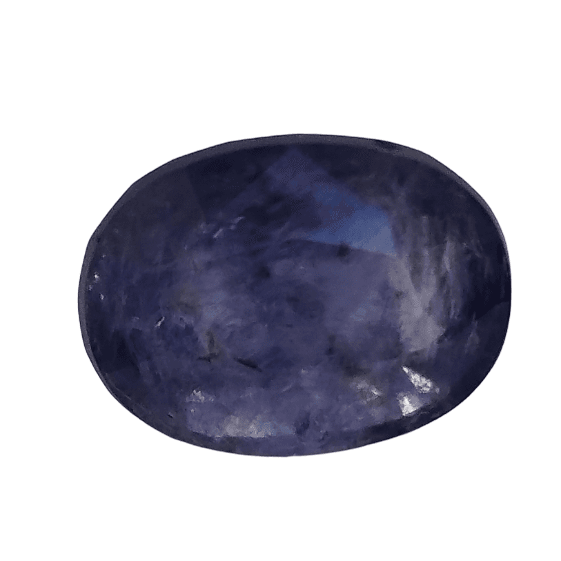 Natural Iolite | Govt. Lab Certified | Oval | Blue with Certificate No.: IGCDKBAJ44620