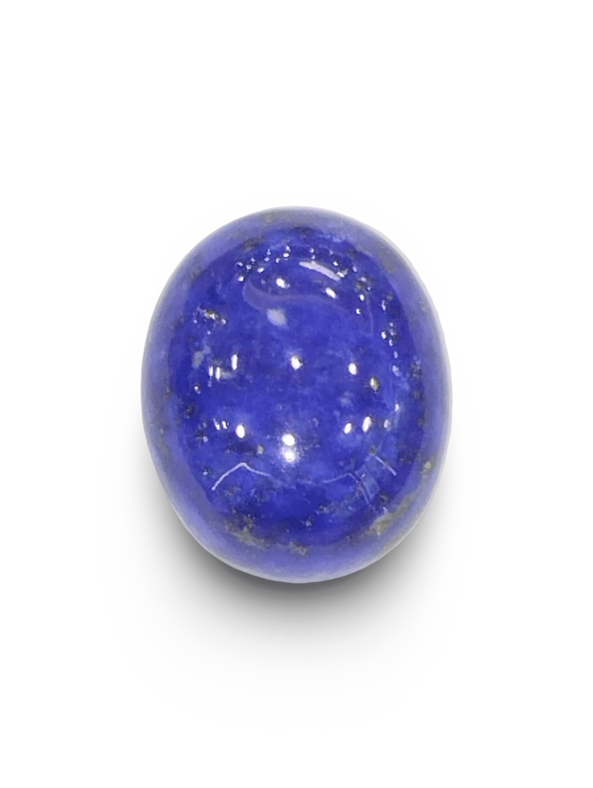 Natural Lapis Lazuli |1H20| Oval Cabochon | IGC Certified Certificate No.: IGCDKBAJ42531