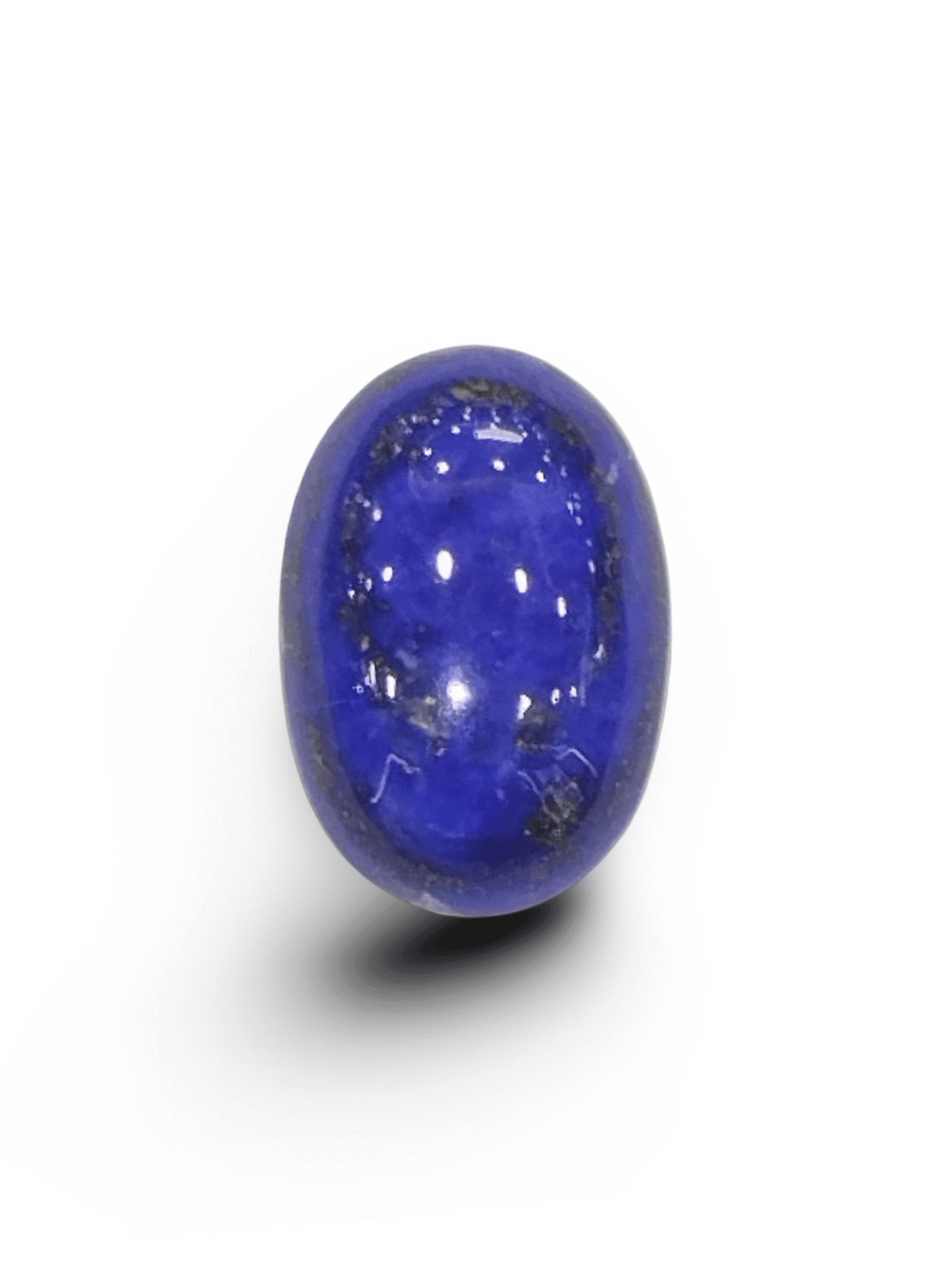 Natural Lapis Lazuli |1H20| Oval Cut | Royal Blue | High Pyrite Presence | IGC Certified Certificate No.: IGCDKBAJ44667