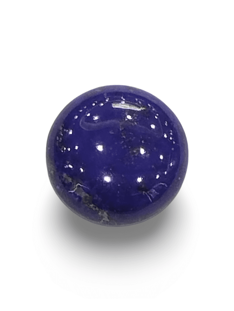Natural Lapis Lazuli |1H20| Round Shape | IGC Certified Certificate No.: IGCDKBAJ44671