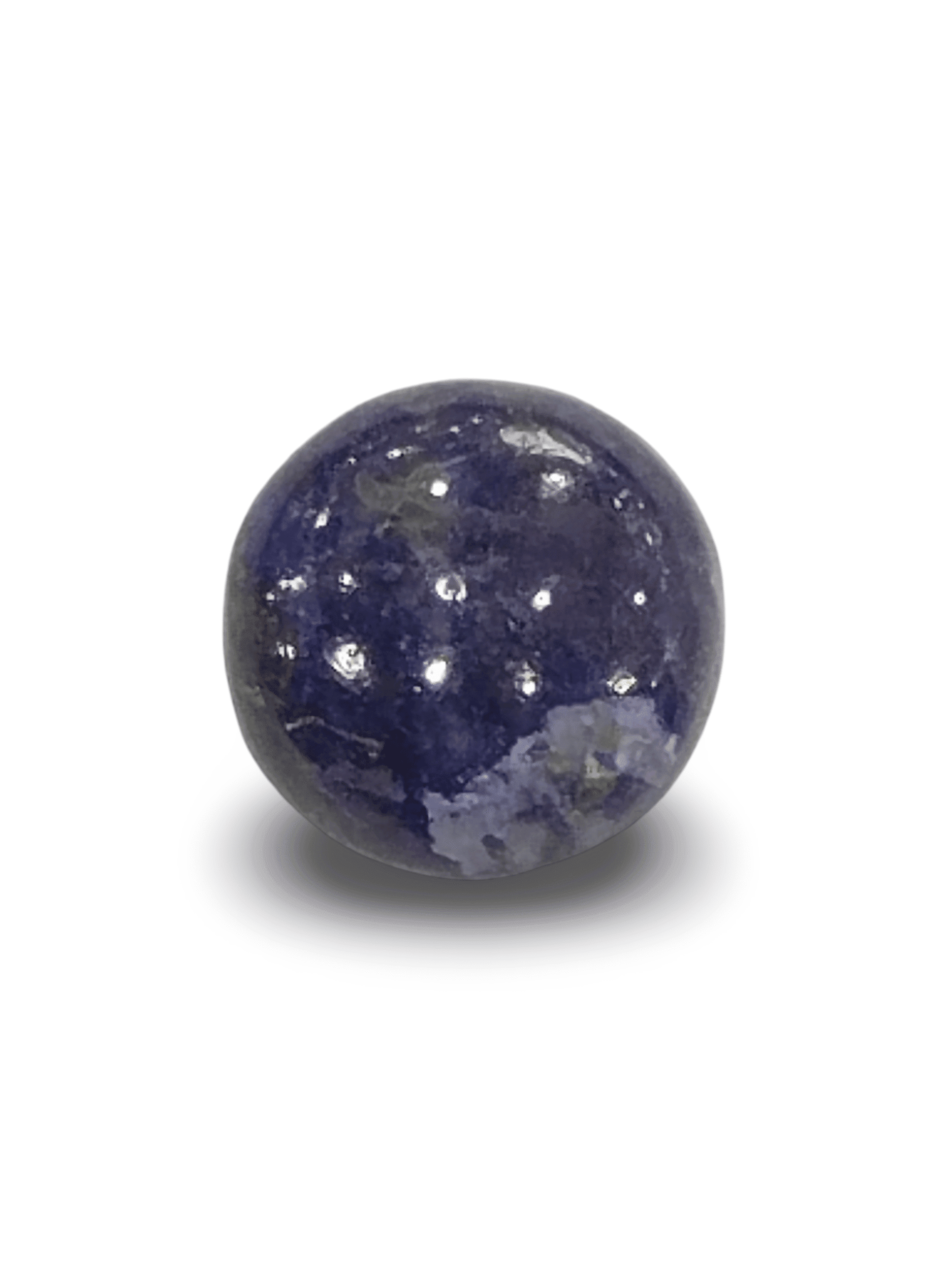 Natural Lapis Lazuli |1H20| Round Shape | IGC Certified Certificate No.: IGCDKBAJ44676