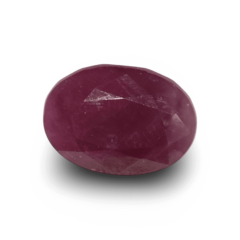 Natural Ruby | 5H50|Certified Oval Mix Red Corundum Gemstone Number: IGCDKBAJ41389