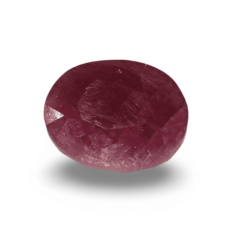 Natural Ruby |5H50| Oval Cut | IGC Certified Number: IGCDKBAJ44839