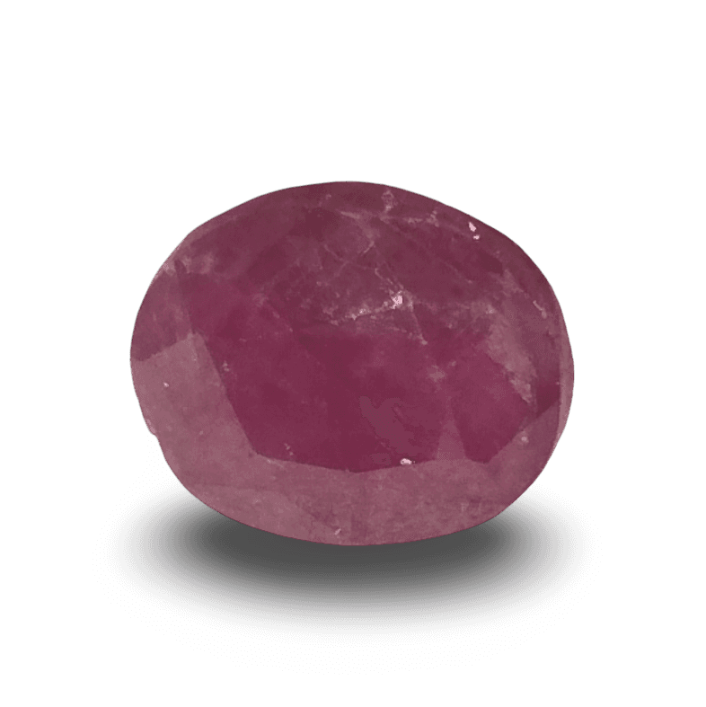 Natural Ruby |5H50| Oval Cut | IGC Certified Number: IGCDKBAJ44843