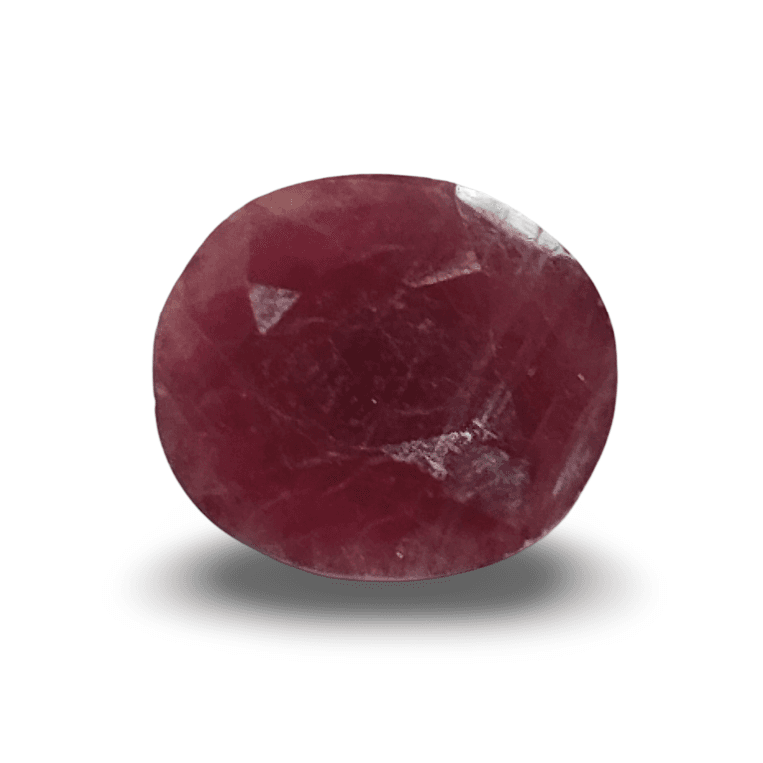 Natural Ruby |5H50| Oval Cut | Rich Red Color | IGC Certified No.: IGCDKBAJ44835