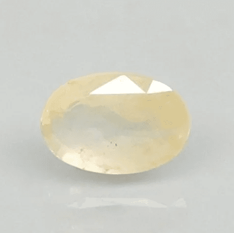 Natural Yellow Sapphire |60H00| Oval Mixed | Transparent | Govt. Lab Certified | Report No 8980D36551