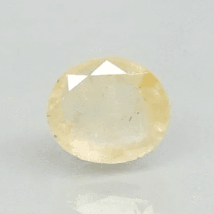 Natural Yellow Sapphire |65H00| Oval Mixed | Transparent | Govt. Lab Certified | Report No 8980D36560
