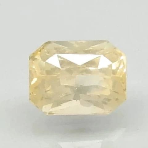 Natural Yellow Sapphire |230H00| Rectangle Mixed | Transparent | Govt. Lab Certified | Report No 6758D26138