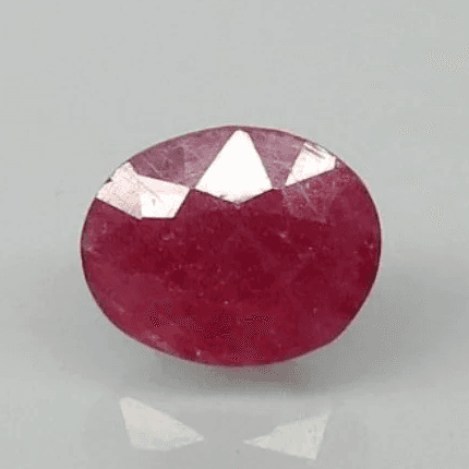 Natural Purplish Red Ruby |12H00| Certified Unheated Gemstone | Oval Mixed | 6.24 Ratti | 5.62 ct |8891D36290