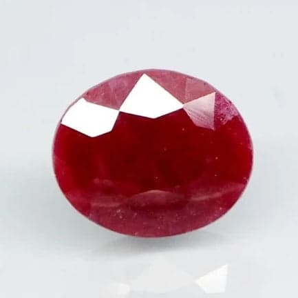 Natural Ruby | 15H00| Oval Cut | Untreated | Govt. Lab Certified | 10724D43224