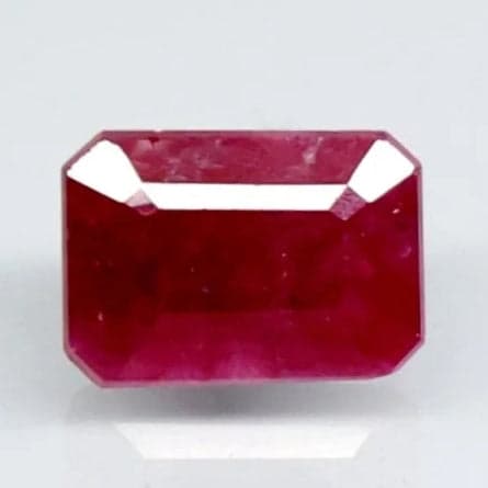 Natural Ruby |12H00| Octagon Cut | Untreated | Govt. Lab Certified | 10724D43223