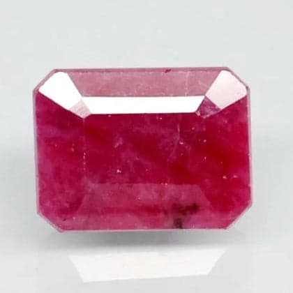 Natural Ruby | 15H00|Octagon Cut | Untreated | Govt. Lab Certified | 10724D43221