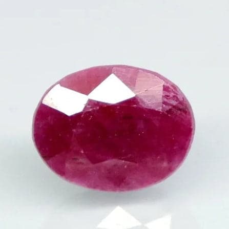 Natural Ruby |12H50|Oval Cut | Untreated | Govt. Lab Certified | 10724D43230