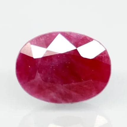 Natural Ruby |15H00| Oval Cut | Untreated | Govt. Lab Certified | 10749D43360