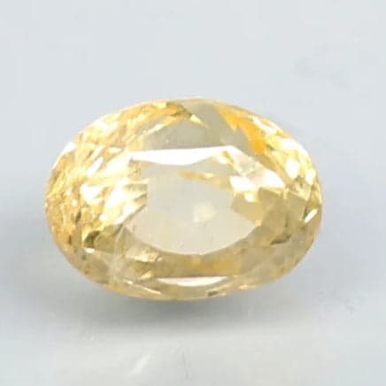 Natural Yellow Sapphire |280H00| Oval Mixed Cut | Transparent | Govt. Lab Certified | Report No. 10782D43519