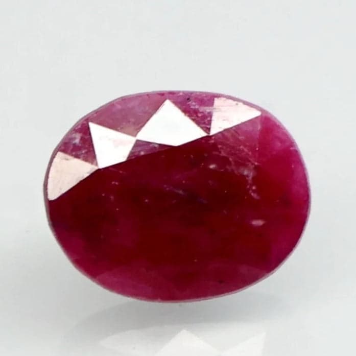 Natural Ruby |12H00| Oval Mixed | Untreated | Govt. Lab Certified | 10805D43607