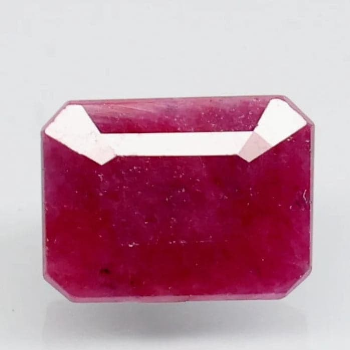 Natural Ruby |15H00| Octagon Step | Untreated | Govt. Lab Certified | 10805D43603