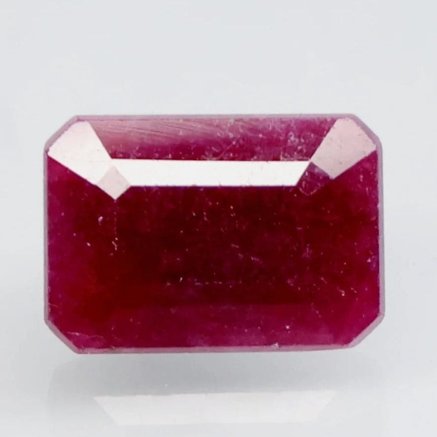 Natural Ruby |12H00| Octagon Step | Untreated | Govt. Lab Certified | 10805D43604