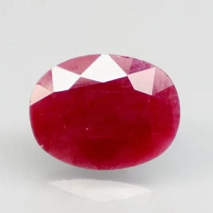Natural Ruby |15H00| Oval Mixed | Untreated | Govt. Lab Certified | 10828D43709