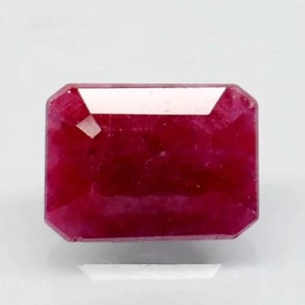 Natural Ruby |15H00| Octagon Step | Untreated | Govt. Lab Certified | 10828D43701