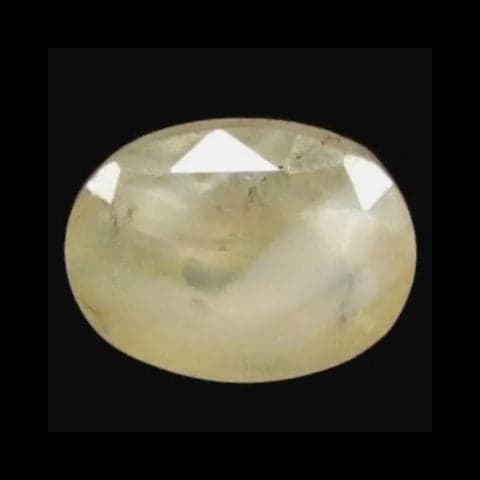 Natural Yellow Sapphire |KB 45H00| Oval Mixed | Transparent | Govt. Lab Certified | Report No. 11738D47202
