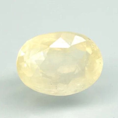 Natural Yellow Sapphire |70H00| Oval Mixed | Transparent | Govt. Lab Certified | Report No. 11775D47374